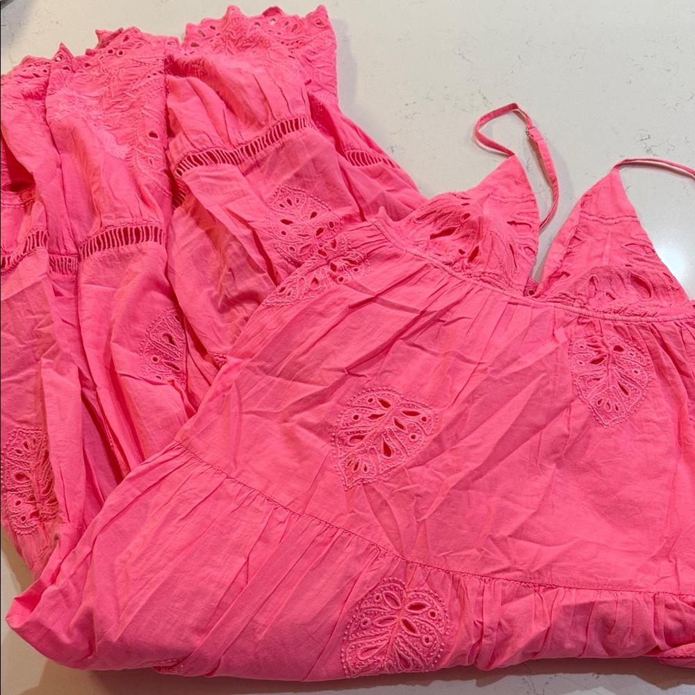 Farm Rio Pink Maxi Dress
